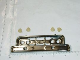 Tonka 1962-64 Zinc Plated Truck Grill & Headlight Replacement Toy Parts
