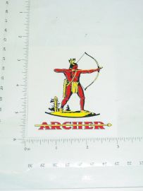 3" Tall Archer Oil Sticker