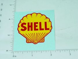 2" Shell Motor Oil Sticker