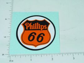 2" Phillips 66 Badge Sticker