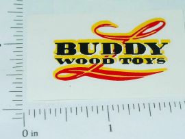 Buddy L Wood Toys Truck Replacement Sticker