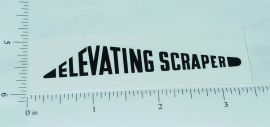 Nylint Elevating Scraper Construction Toy Sticker