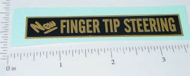 Buddy L Finger Tip Steering Sticker