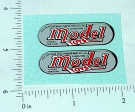 Pair Doepke Model Toys Replacement Logo Sticker Set