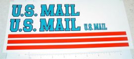 Dunwell US Mail Semi Truck Sticker Set