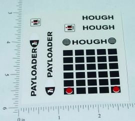 Ertl 1:32 Scale IHC Hough Payloader Sticker Set