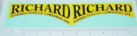 Richard Toys Ride On Door Sticker Pair