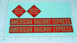 Keystone American Railway Express Stickers