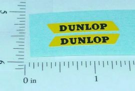 Pair Matchbox Dunlop Van Replacement Stickers