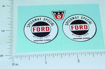 Nylint Ford Speedway Special Pickup Stickers Main Image