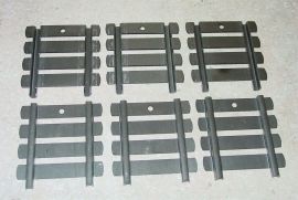 6 Structo Stamped Steel Livestock Truck Stake Rack Toy Parts