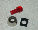 Tonka Replacement Red Flasher w/Bezel Toy Part