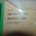Vintage Doepke Up See Down Marble lift toy-Fair Condition-with box & accessories Alternate View 1