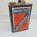 Vintage Wonder-Paste Special Remover-1 Gallon Empty Can-Display Collectable Main Image