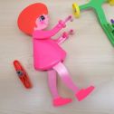 Vintage Madcap Molly the Do-It-All-Dolly Kenner General Mills 1971 Tested/Works Alternate View 2