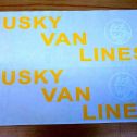 Pair Husky Van Lines Semi Truck Replacement Sticker Set Alternate View 1