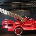 Buddy L 205A Firetruck Nickel Plated Replacement Ladder Toy Part Alternate View 3