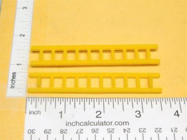 Tiny Tonka 3D Printed Yellow Fire Truck Ladders 2 Replacement Toy Part Main Image