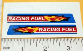 Tiny Tonka Racing Fuel Tanker Truck Replacement Sticker Set