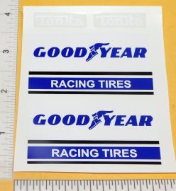 Tiny Tonka Goodyear Racing Tires Box Truck Replacement Sticker Set