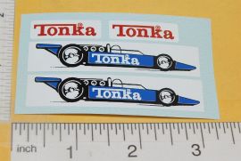 Tiny Tonka Race Team Car Hauler Truck Replacement Sticker Set