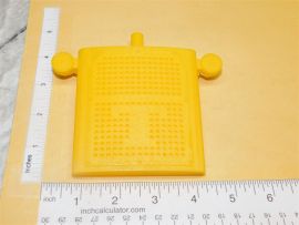 Mighty Tonka T-9 Bulldozer 3D Printed Grill Replacement Toy Part