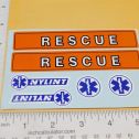 Nylint Chevy Ambulance/Rescue Squad Truck Replacement Stickers Main Image