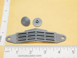 Marx 3D Printed Plastic Studebaker Cab Truck Replacement Grill Toy Part