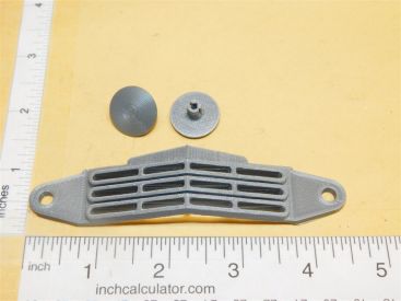 Marx 3D Printed Plastic Studebaker Cab Truck Replacement Grill Toy Part Main Image