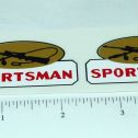 Pair Tonka Sportsman Truck Topper Stickers Main Image