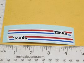 Tiny Tonka Van Style 1 Replacement Sticker Set