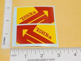 Tiny Tonka Box Van Replacement Sticker Set