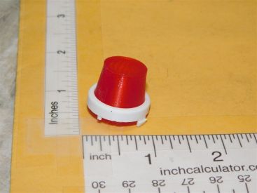 Single Nylint 3D Print Red Flasher + White Bezel Replacement Toy Part Main Image