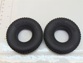 Smith Miller B-Mack Script Herringbone Replacement Tire Pair Toy Part