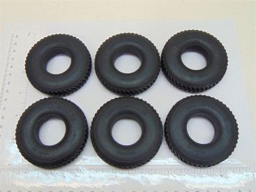 Smith Miller B-Mack Script Herringbone Replacement Set/6 Tire Toy Part Main Image