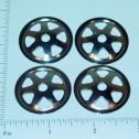 Set of 4 Ertl Loadstar Metal Hub Cap Toy Parts Main Image