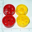 Wyandotte Yellow Plastic Wheel Toy Part Main Image