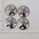 Tonka Set of 4 Later Hub Cap Replacement Toy Parts Main Image