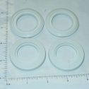 Set of 4 Tonka Whitewall Tire Insert Replacement Toy Parts Main Image