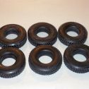 Smith Miller L-Mack Herringbone Replacement Set of 6 Tire Toy Part Main Image