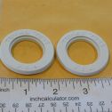 Set of 2 Tonka Whitewall Tire Insert Replacement Toy Part Main Image