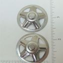 Set of 2 Tonka Later Hub Cap Replacement Toy Parts Alternate View 1