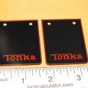 Tonka Custom 3D Printed Semi Trailer Mudflap Set Replacement Toy Parts Main Image