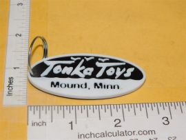 Tonka Custom 3D Printed Plastic Keychain/Zipper Pull Logo Item