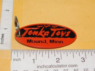 Tonka Custom 3D Printed Plastic Keychain/Zipper Pull Logo Item Main Image