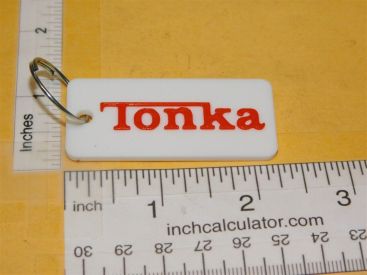 Tonka Custom 3D Printed Plastic Keychain/Zipper Pull Logo Item Main Image