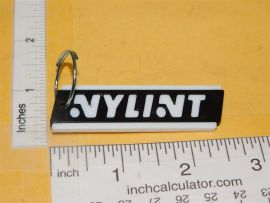 Nylint Custom 3D Printed Plastic Keychain/Zipper Pull Logo Item