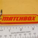 Matchbox Custom 3D Printed Plastic Keychain/Zipper Pull Logo Item Main Image