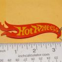 Hotwheels Custom 3D Printed Plastic Keychain/Zipper Pull Logo Item Main Image