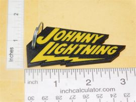 Johnny Lightning Custom 3D Print Plastic Keychain/Zipper Pull Logo Item